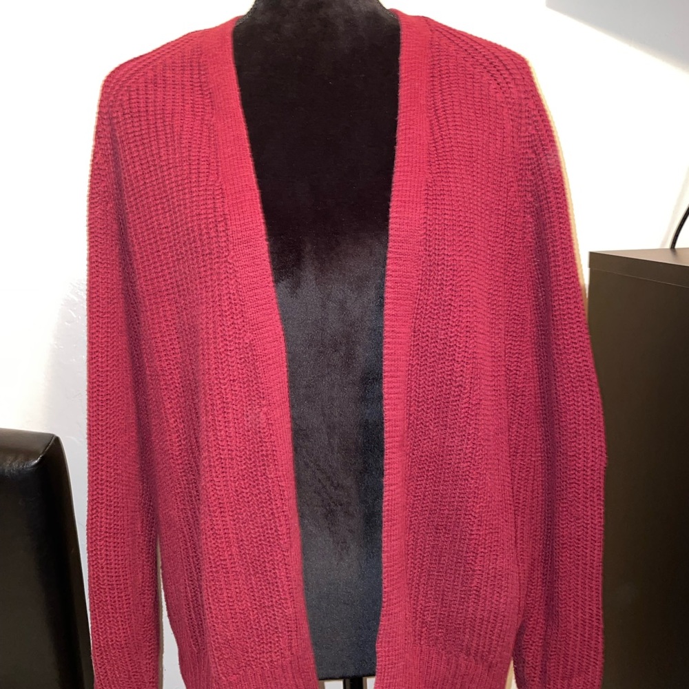 Urban Outfitters Red Cardigan